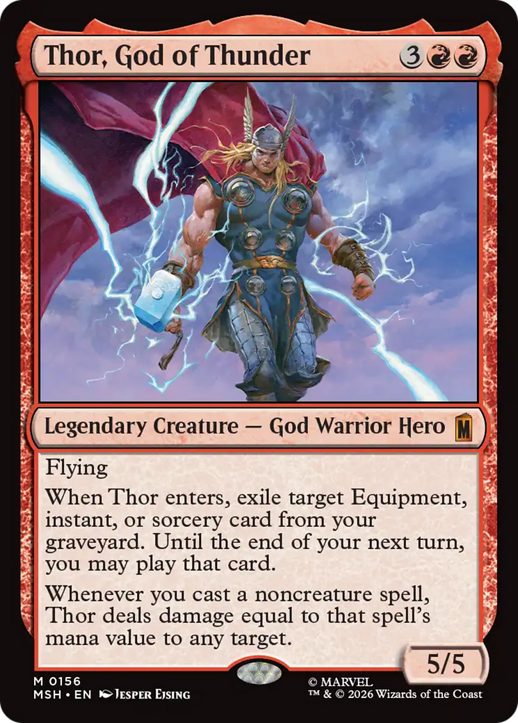 Thor, God of Thunder (0156) (MSH)