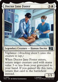 Doctor Jane Foster (MSC) - Foil