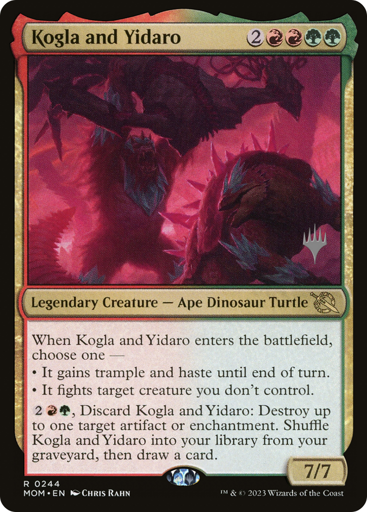Kogla and Yidaro (0244) (Promo Pack) - Foil