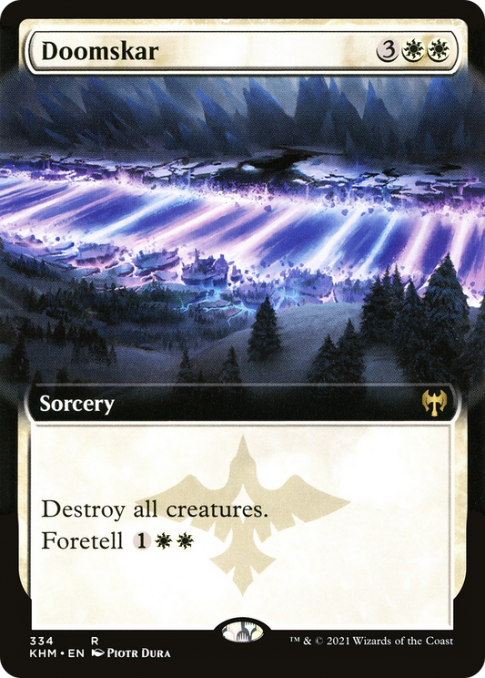 Doomskar (334) (Extended Art) - Foil