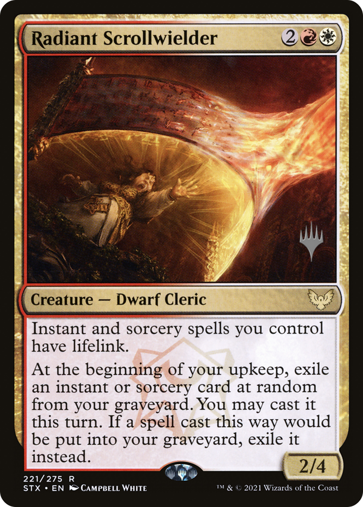 Radiant Scrollwielder (221) (Promo Pack) - Foil