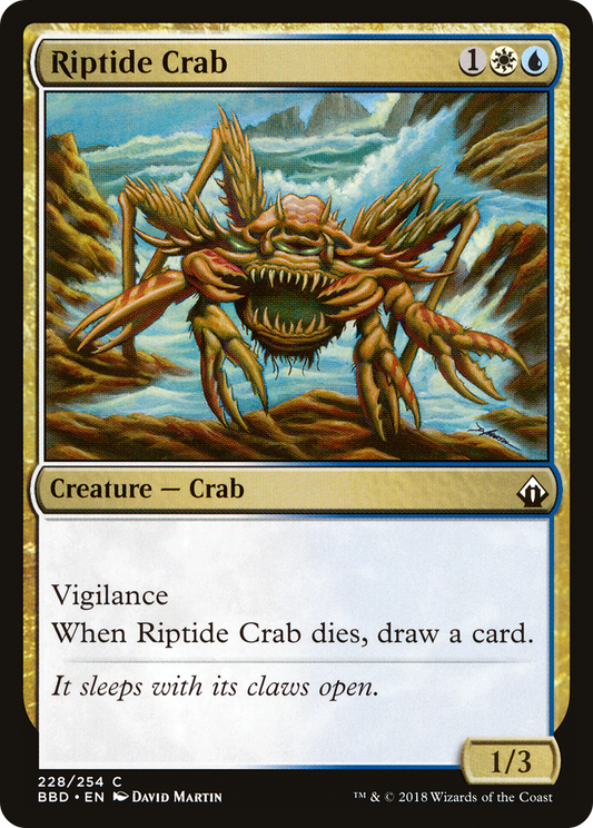 Riptide Crab - Foil
