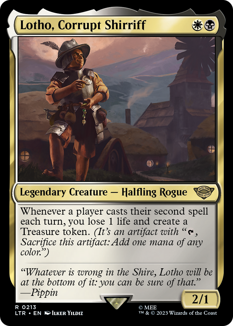 Lotho, Corrupt Shirriff - Foil
