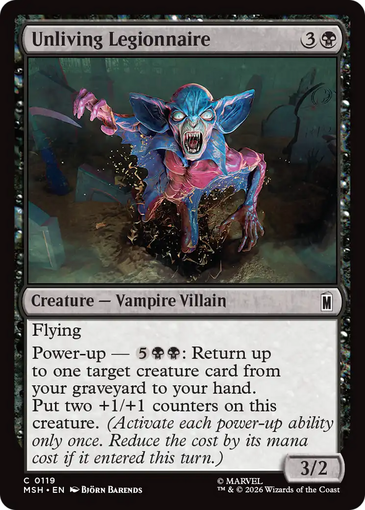 Unliving Legionnaire (MSH) - Foil