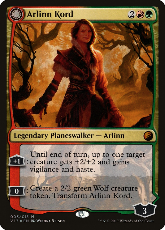 Arlinn Kord // Arlinn, Embraced by the Moon (V17) - Foil