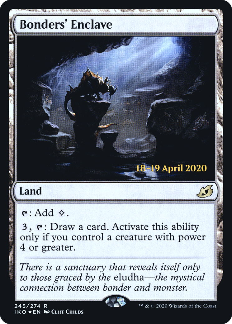 Bonders' Enclave (245) (Prerelease) - Foil