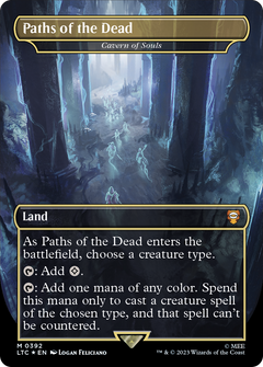 Paths of the Dead [Cavern of Souls] (0392) (Borderless) - Surge Foil