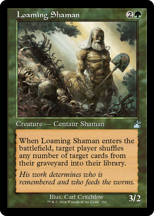 Loaming Shaman (0351) (Retro Frame) - Foil