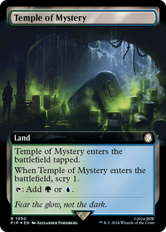 Temple of Mystery (1050) (Extended Art) - Surge Foil