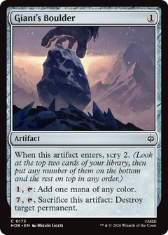Giant's Boulder (HOB) - Foil