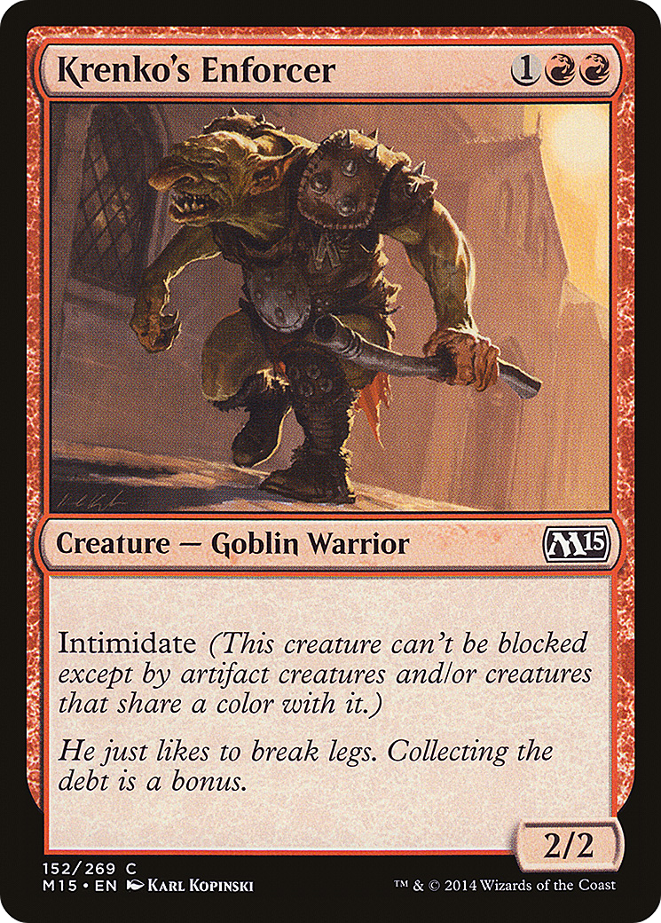 Krenko's Enforcer - Foil