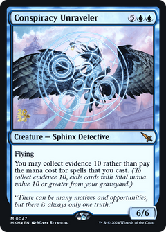 Conspiracy Unraveler (0047) (Prerelease) - Foil