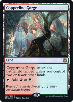 Copperline Gorge (249) (Prerelease) - Foil