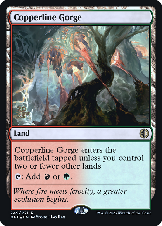 Copperline Gorge (249) (Prerelease) - Foil