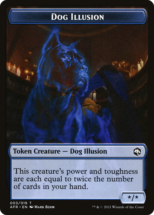 Dog Illusion Token (003)