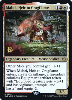 Mabel, Heir to Cragflame (0224) (Prerelease) - Foil