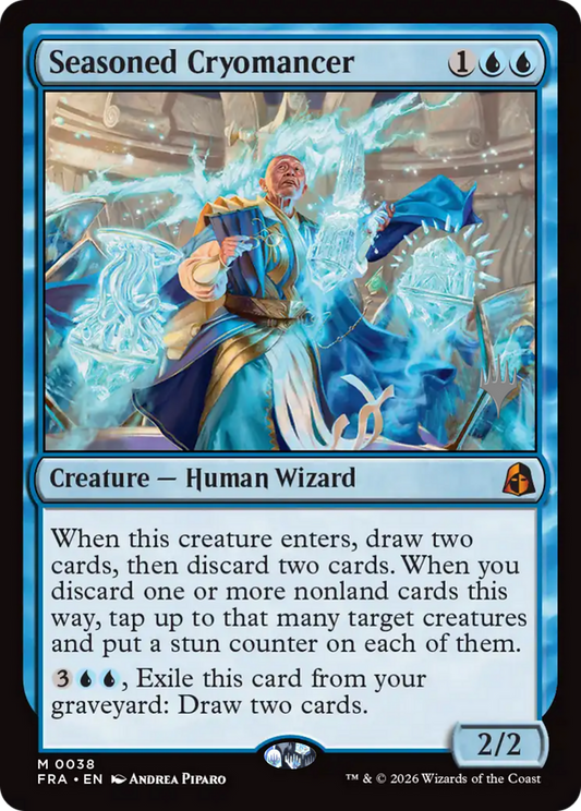 Seasoned Cryomancer (0038) (Promo Pack) (PFRA) - Foil