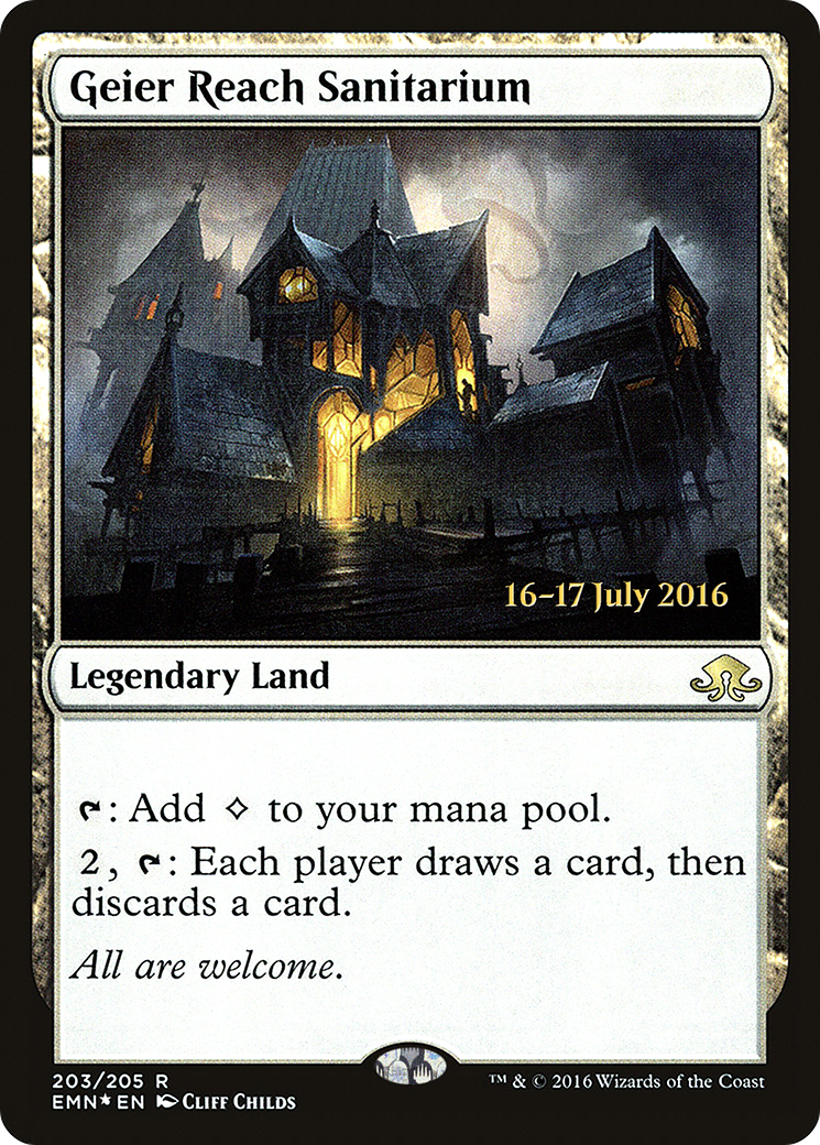 Geier Reach Sanitarium (203) (Prerelease) - Foil