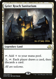 Geier Reach Sanitarium (203) (Prerelease) - Foil