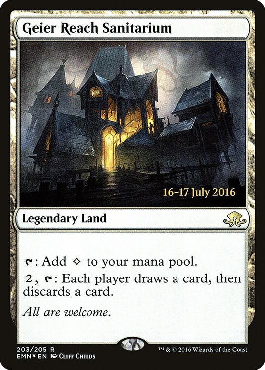 Geier Reach Sanitarium (203) (Prerelease) - Foil