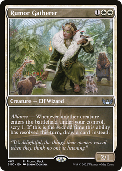 Rumor Gatherer (463) (Promo Pack) - Foil