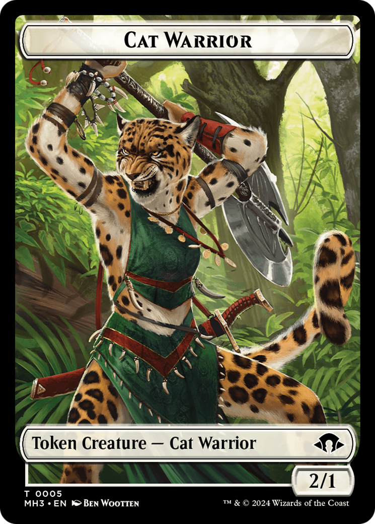 Cat Warrior Token (0005)