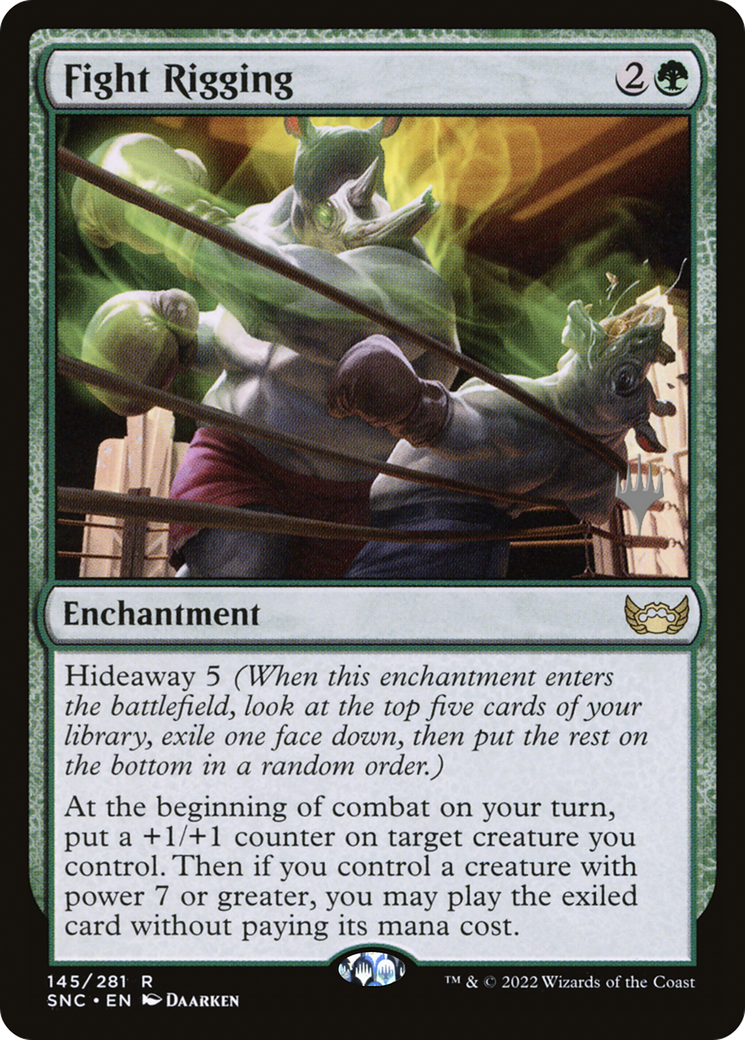 Fight Rigging (145) (Promo Pack) - Foil