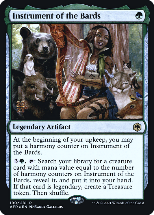 Instrument of the Bards (190) (Prerelease) - Foil