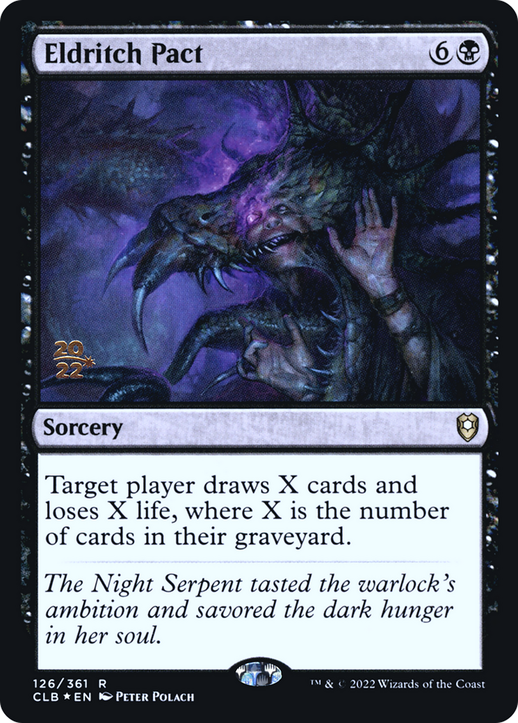 Eldritch Pact (126) (Prerelease) - Foil