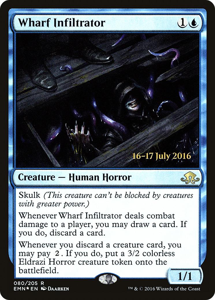 Wharf Infiltrator (080) (Prerelease) - Foil