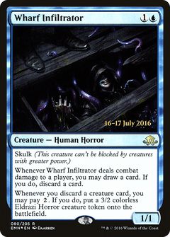 Wharf Infiltrator (080) (Prerelease) - Foil