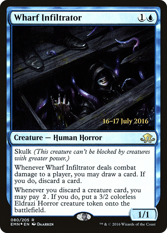 Wharf Infiltrator (080) (Prerelease) - Foil