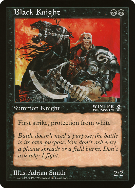 Black Knight (Oversized) (Arena League Promo)