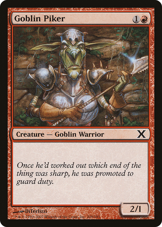 Goblin Piker - Foil