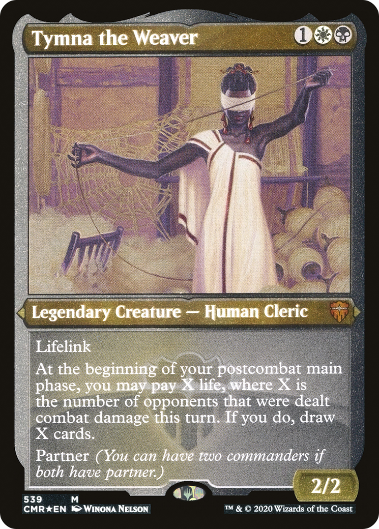 Tymna the Weaver - Foil Etched