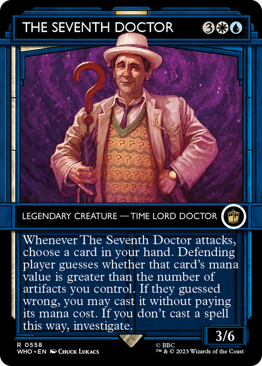 The Seventh Doctor (0558) (Showcase) - Foil