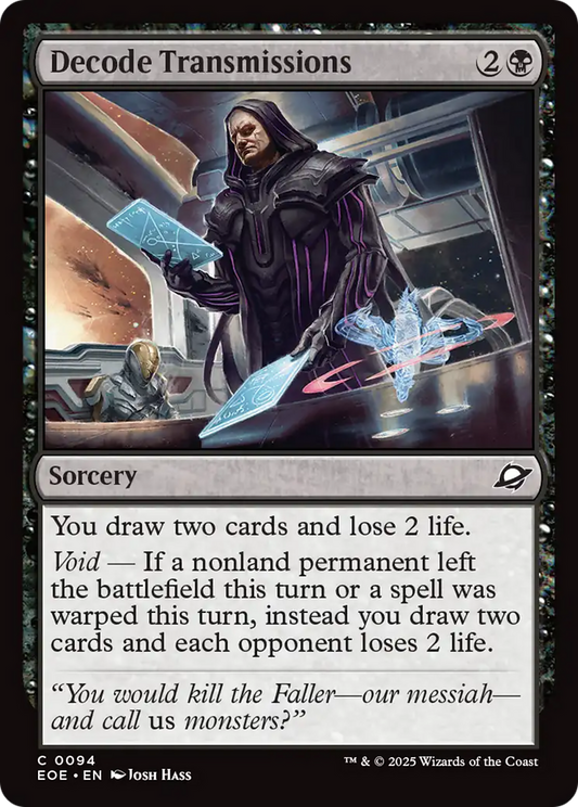 Decode Transmissions - Foil