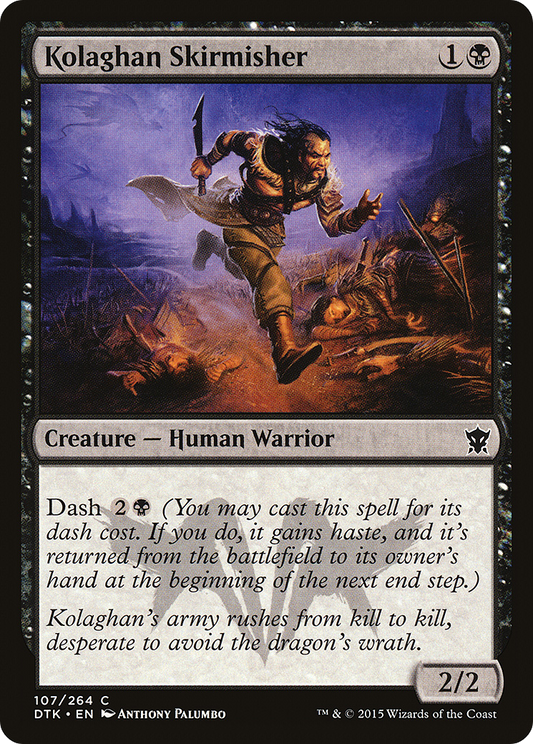 Kolaghan Skirmisher - Foil