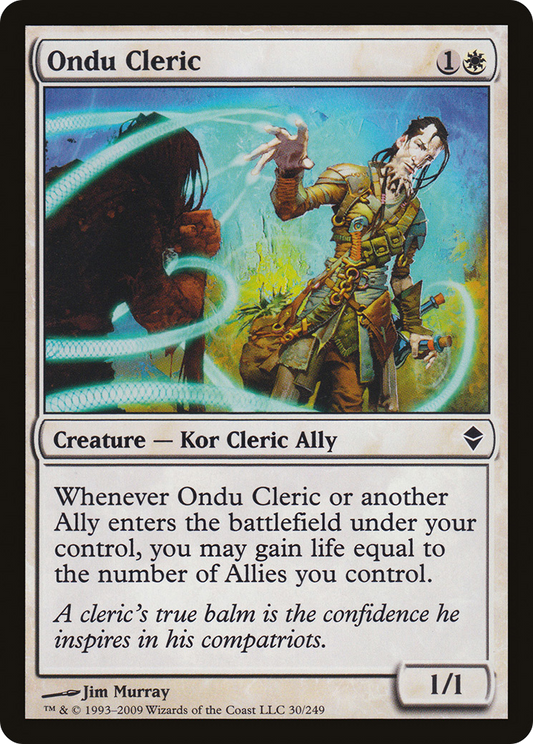 Ondu Cleric - Foil