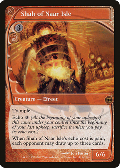 Shah of Naar Isle - Foil