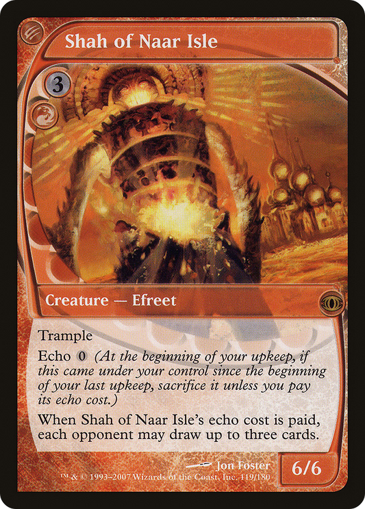Shah of Naar Isle - Foil