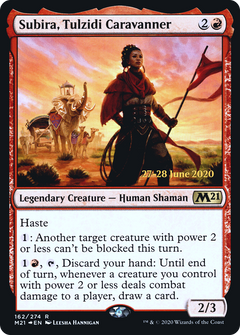 Subira, Tulzidi Caravanner (162) (Prerelease) - Foil
