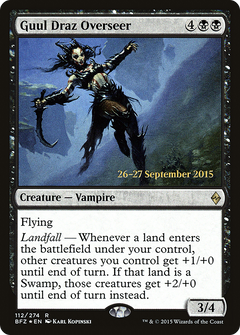 Guul Draz Overseer (112) (Prerelease) - Foil