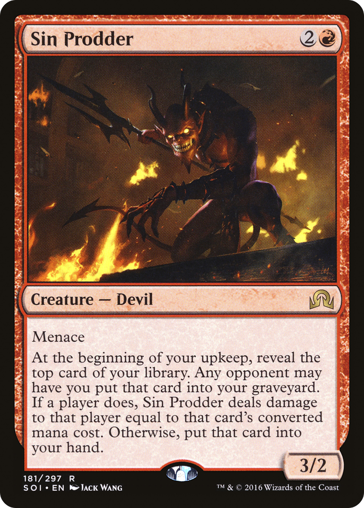 Sin Prodder - Foil
