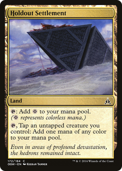 Holdout Settlement - Foil
