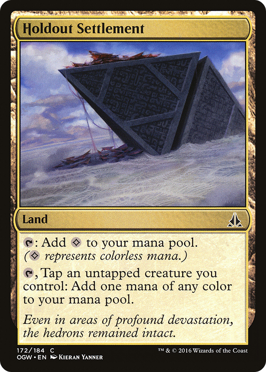 Holdout Settlement - Foil