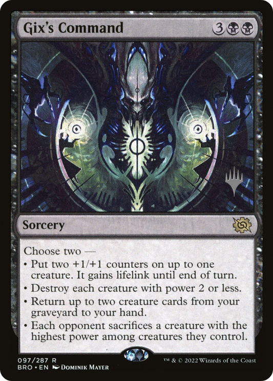 Gix's Command (097) (Promo Pack) - Foil