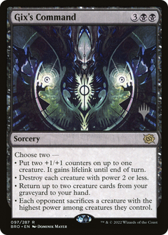 Gix's Command (097) (Promo Pack)