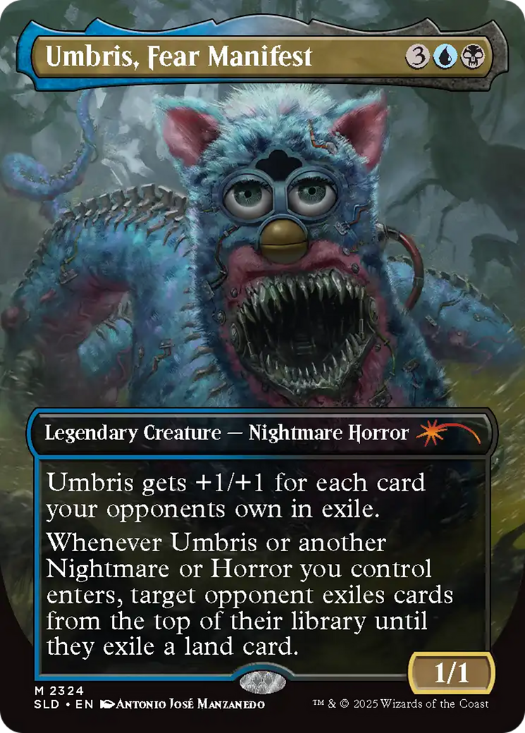 Umbris, Fear Manifest (2324) (Borderless) - Foil sld