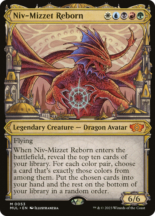 Niv-Mizzet Reborn (0053) (Showcase)
